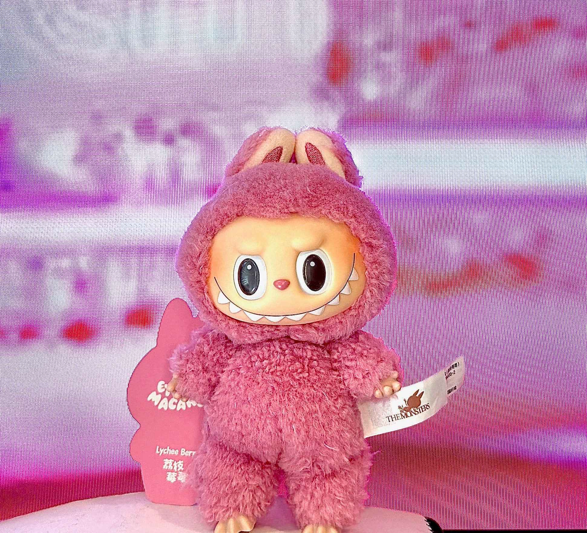 Labubu The Monsters Exciting Macaron "LYCHEE BERRY"