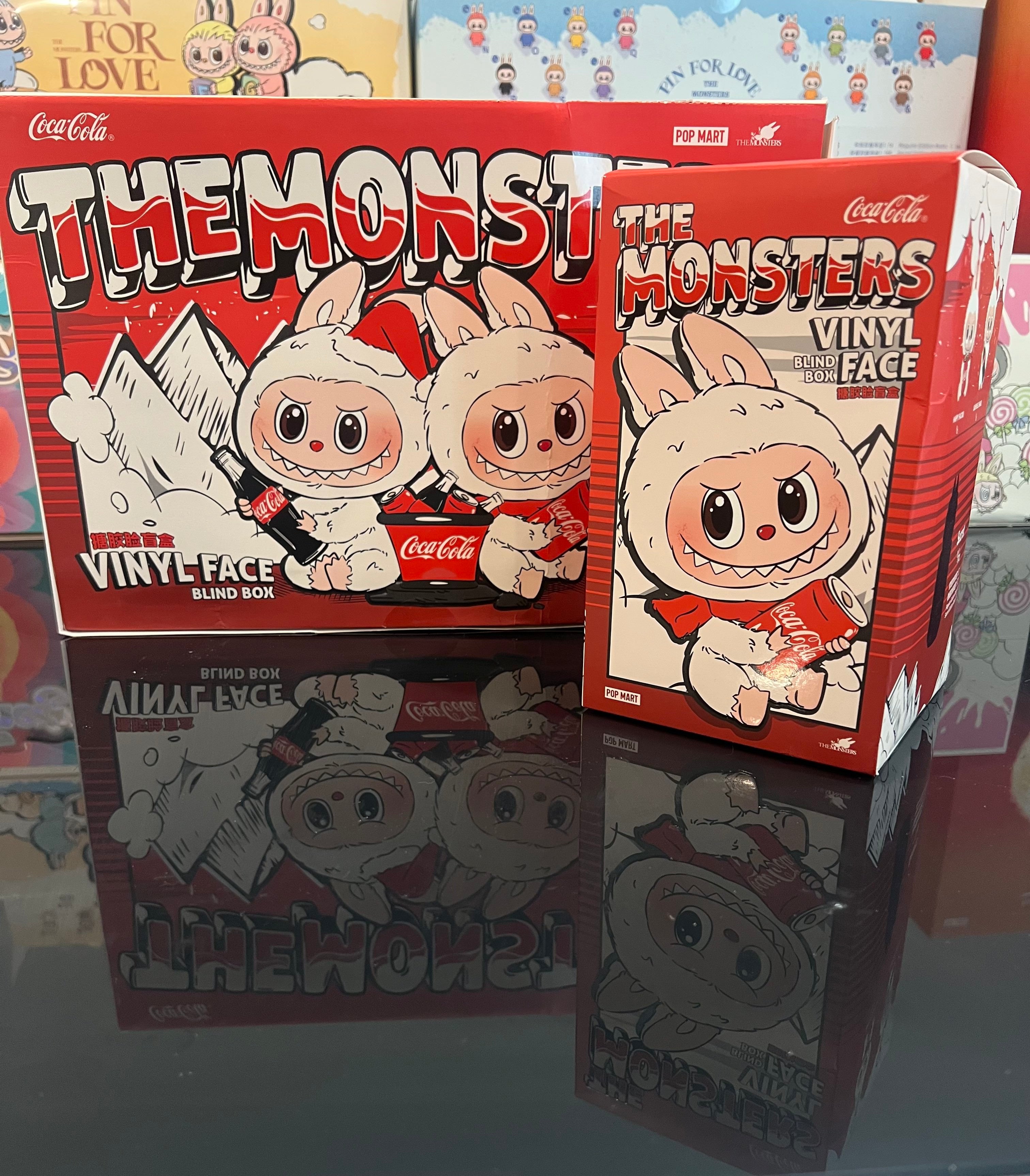 LIMITED EDITION Labubu The Monsters Coca Cola Series Vinyl Face Single Blind Box