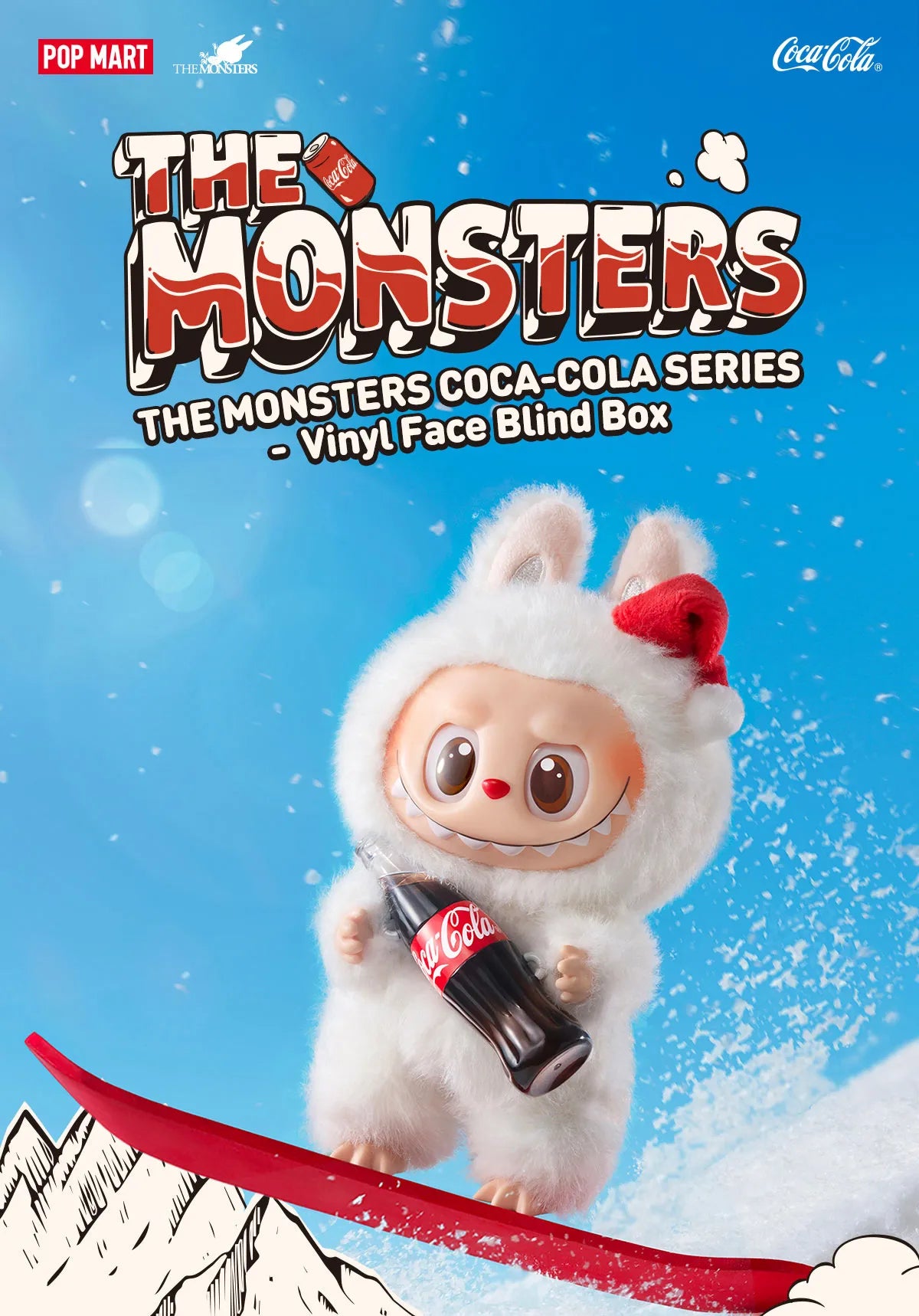 LIMITED EDITION Labubu The Monsters Coca Cola Series Vinyl Face Single Blind Box