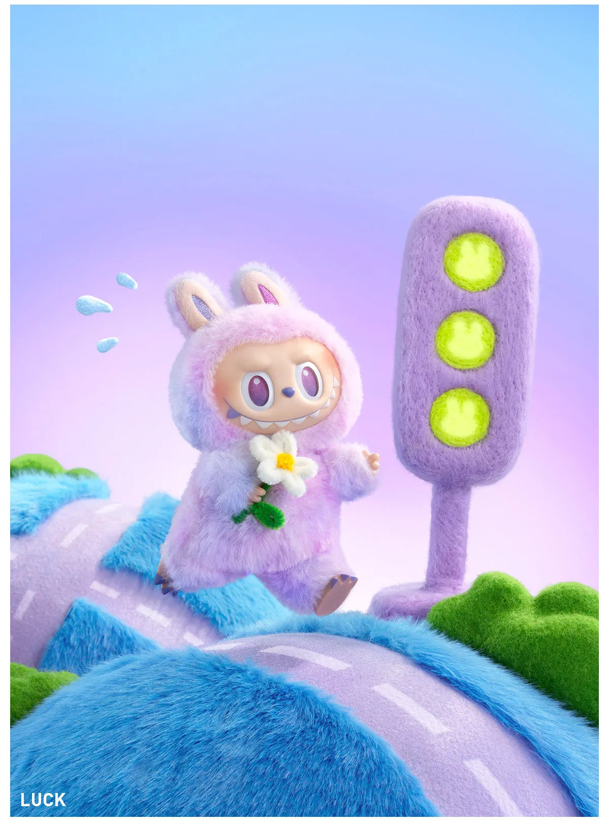 Labubu The Monsters Big into Energy "LUCK" Series Vinyl