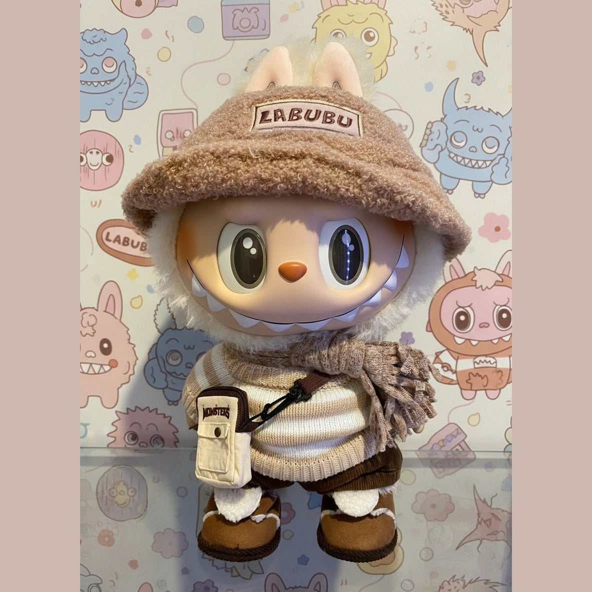 Labubu the Monsters Dress Be Latte