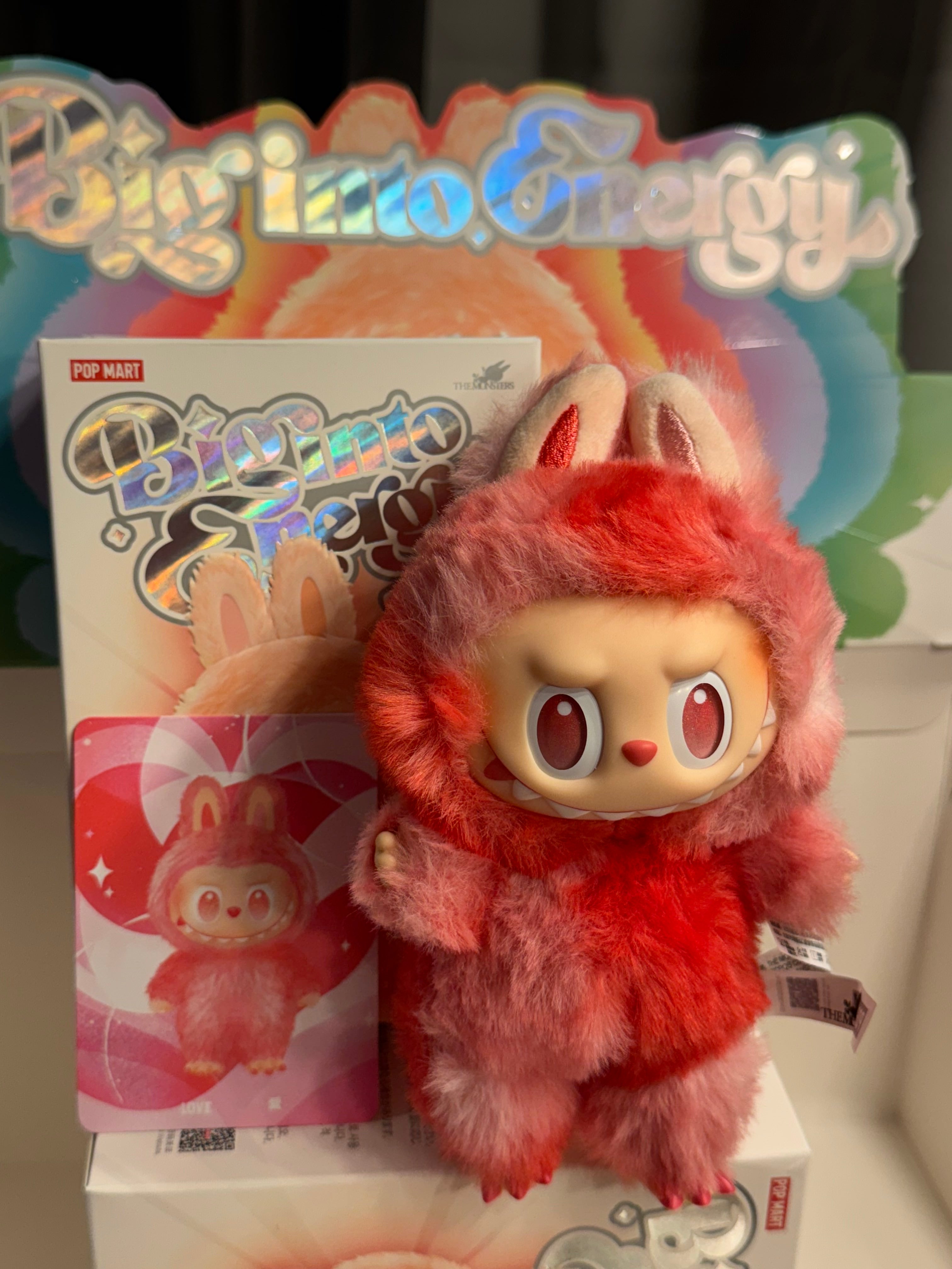Pop Mart Labubu The Monsters Big into Energy "LOVE" Series Vinyl