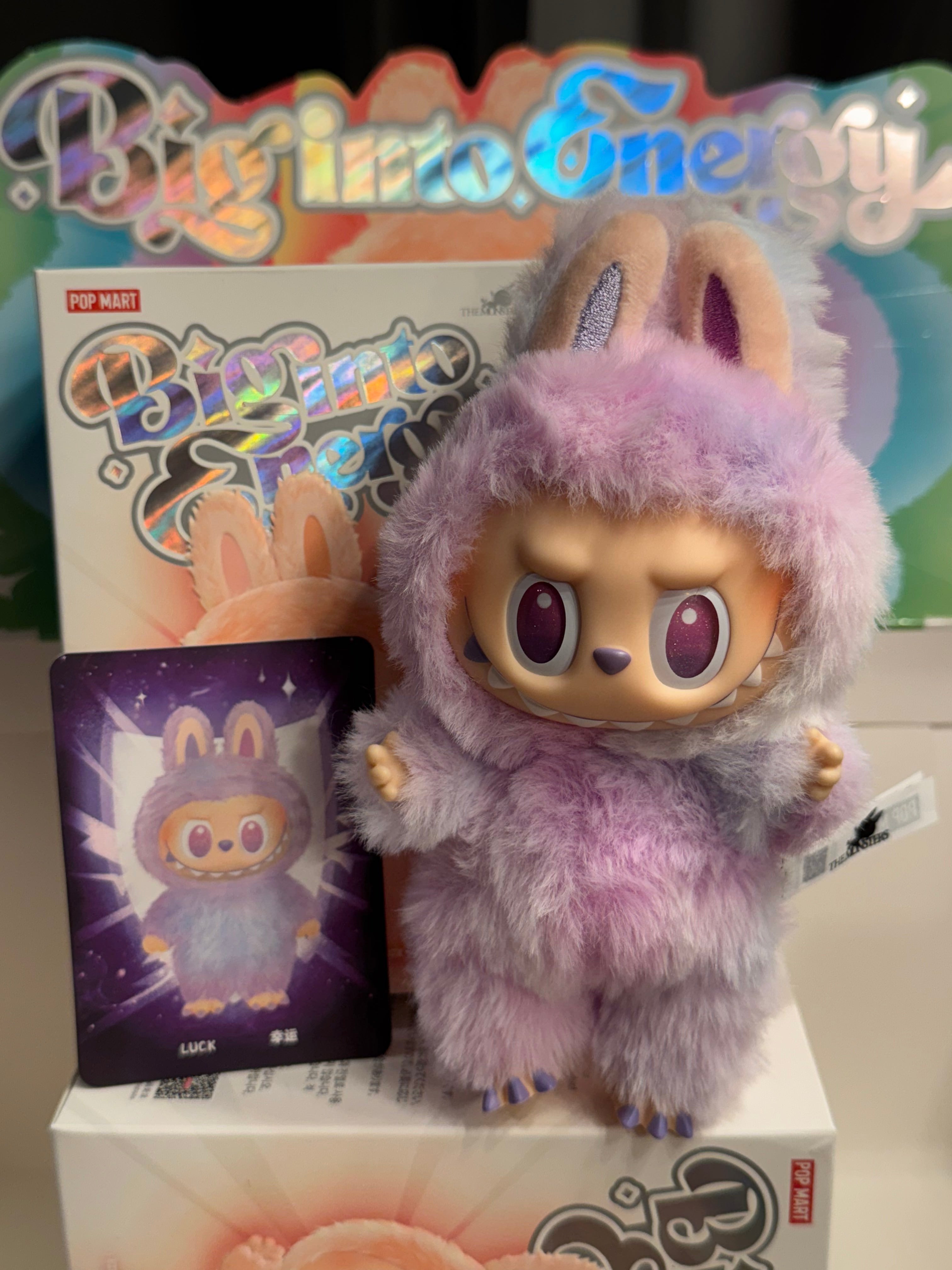 Pop Mart Labubu The Monsters Big into Energy "LUCK" Series Vinyl