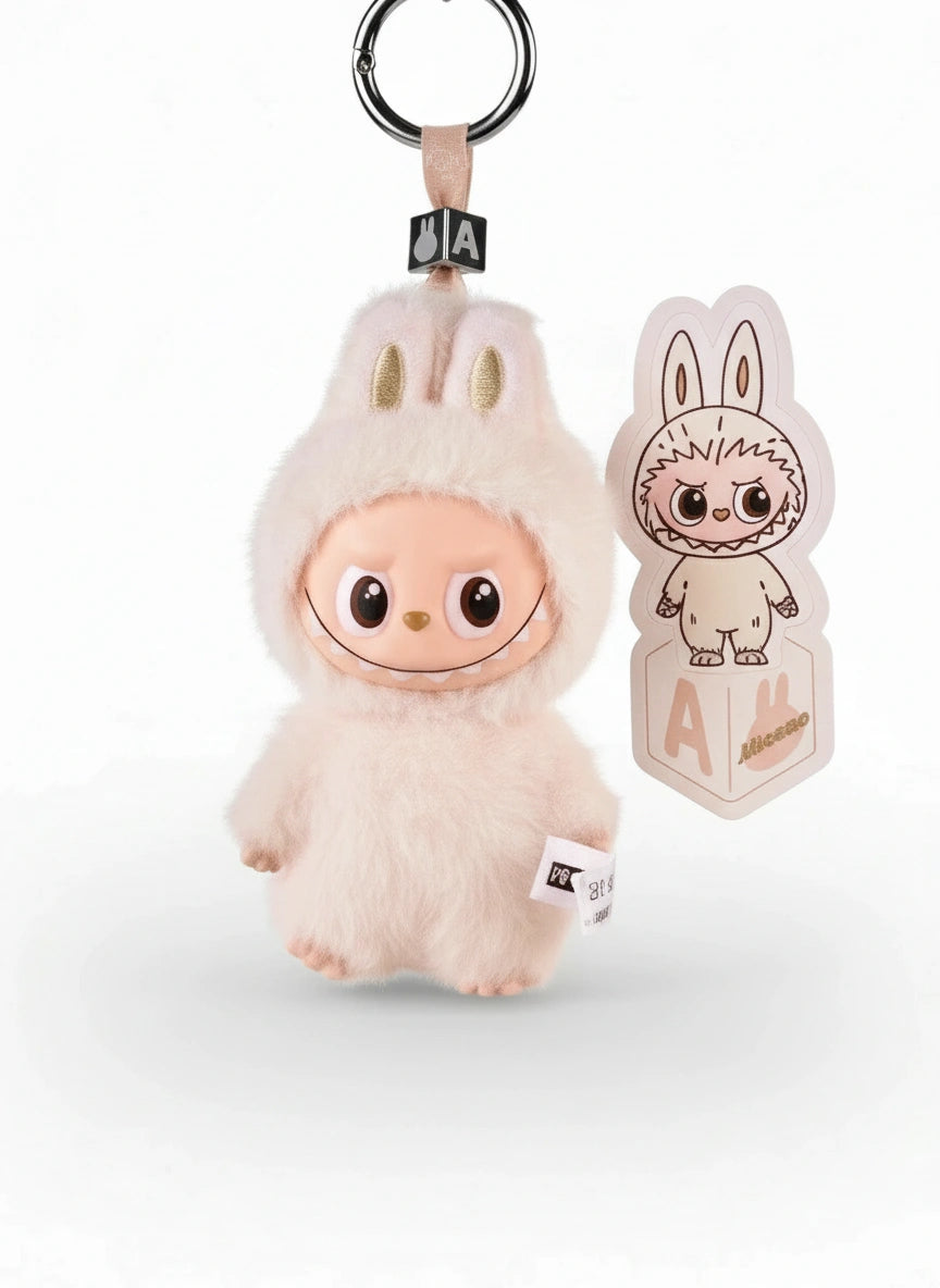 Pop Mart Labubu The Monsters Pin for Love Series "A" Vinyl Plush Pendant