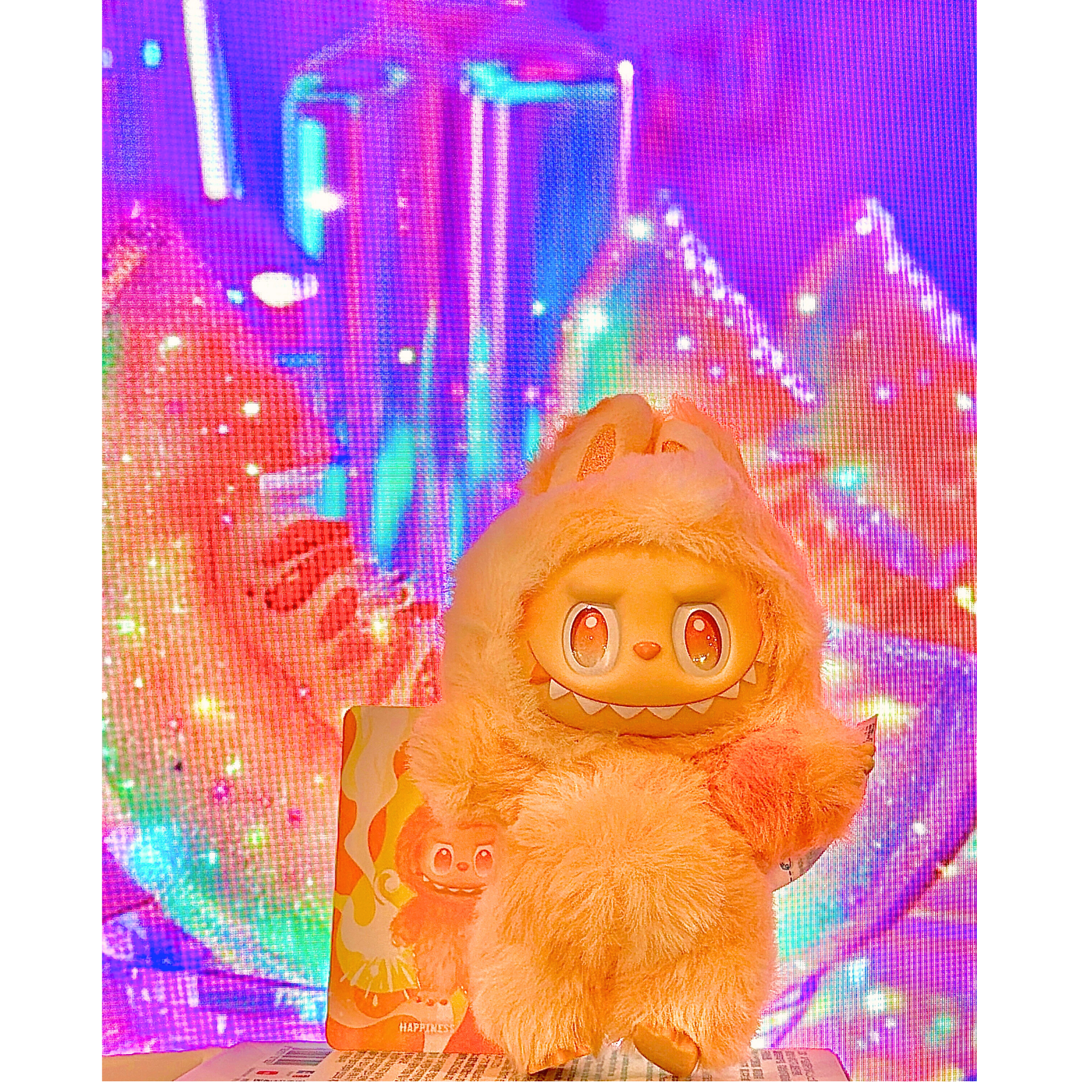 Pop Mart Labubu The Monsters Big into Energy "HAPPINESS" Series Vinyl