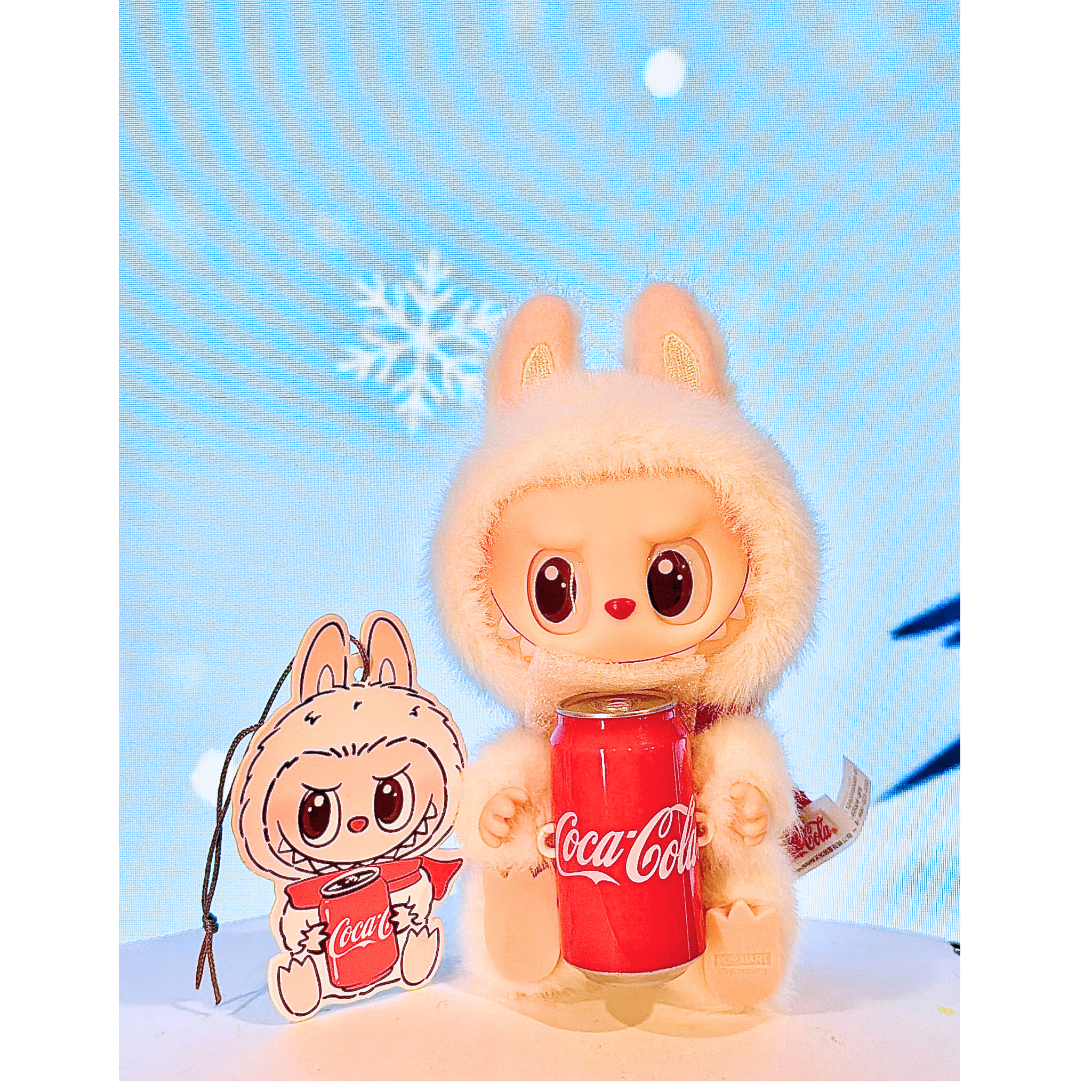 Labubu the monsters coca cola series