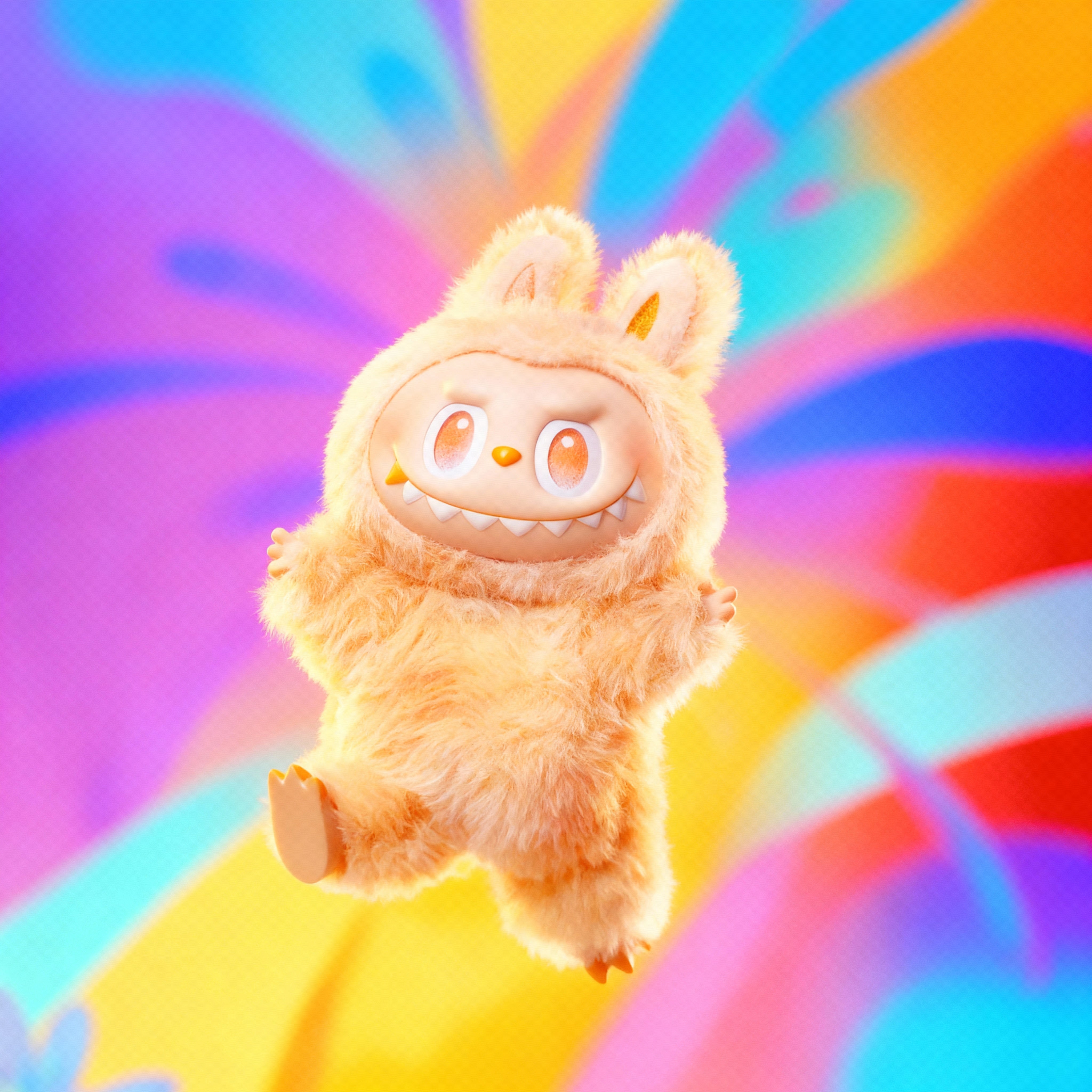 Labubu The Monsters big into energy "happiness" series