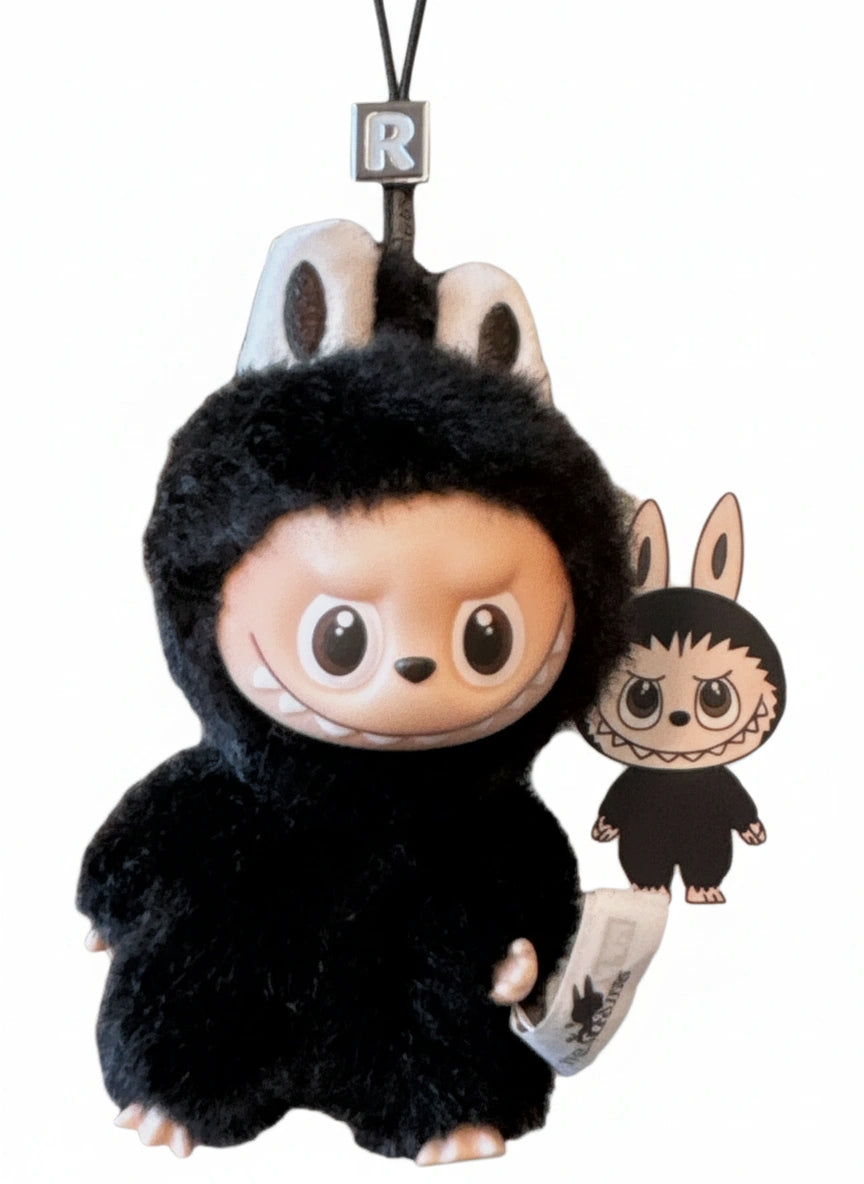 Pop Mart Labubu The Monsters Pin for Love Series "R" Vinyl Plush Pendant