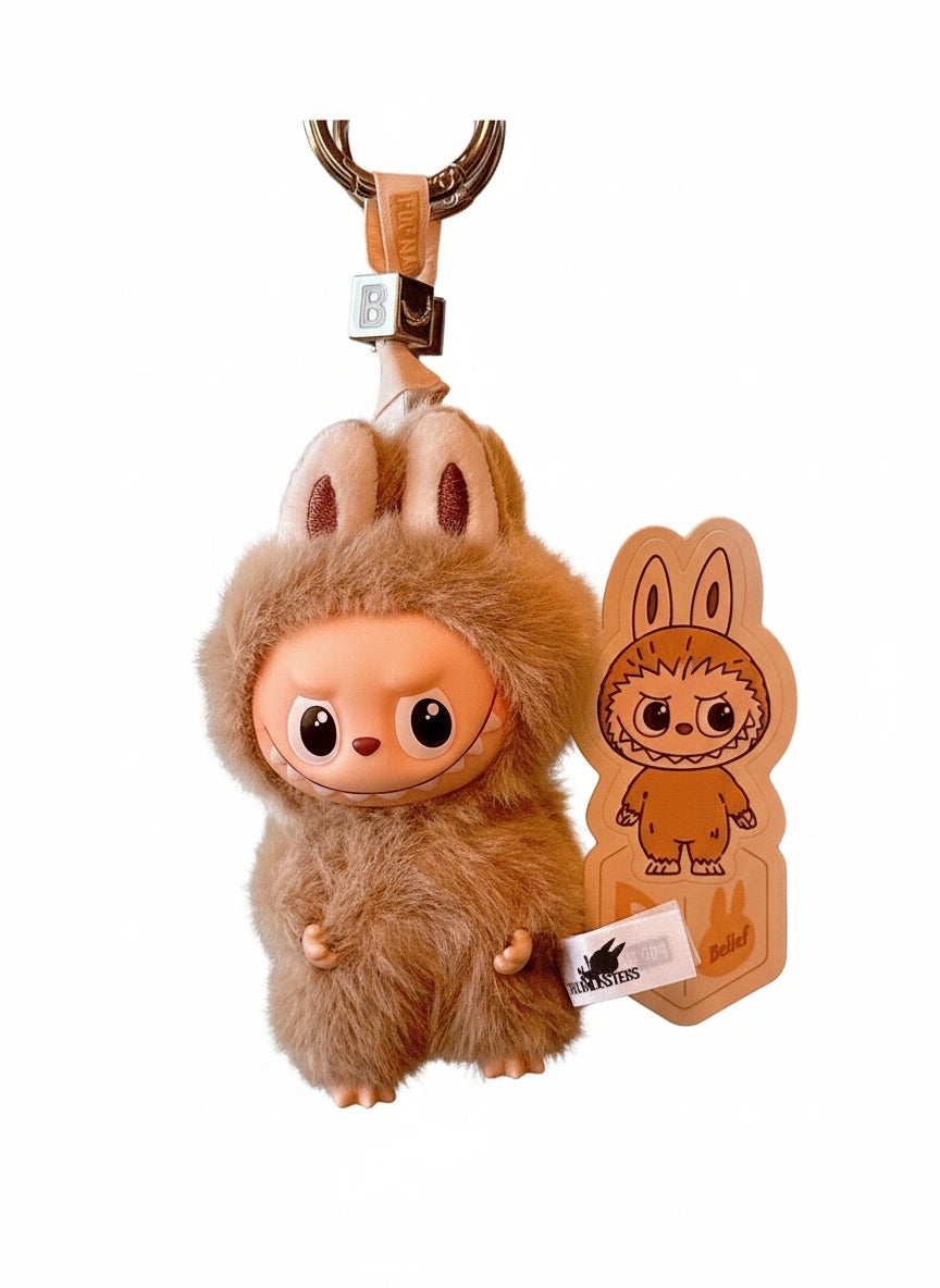 Pop Mart Labubu The Monsters Pin for Love Series "B" Vinyl Plush Pendant