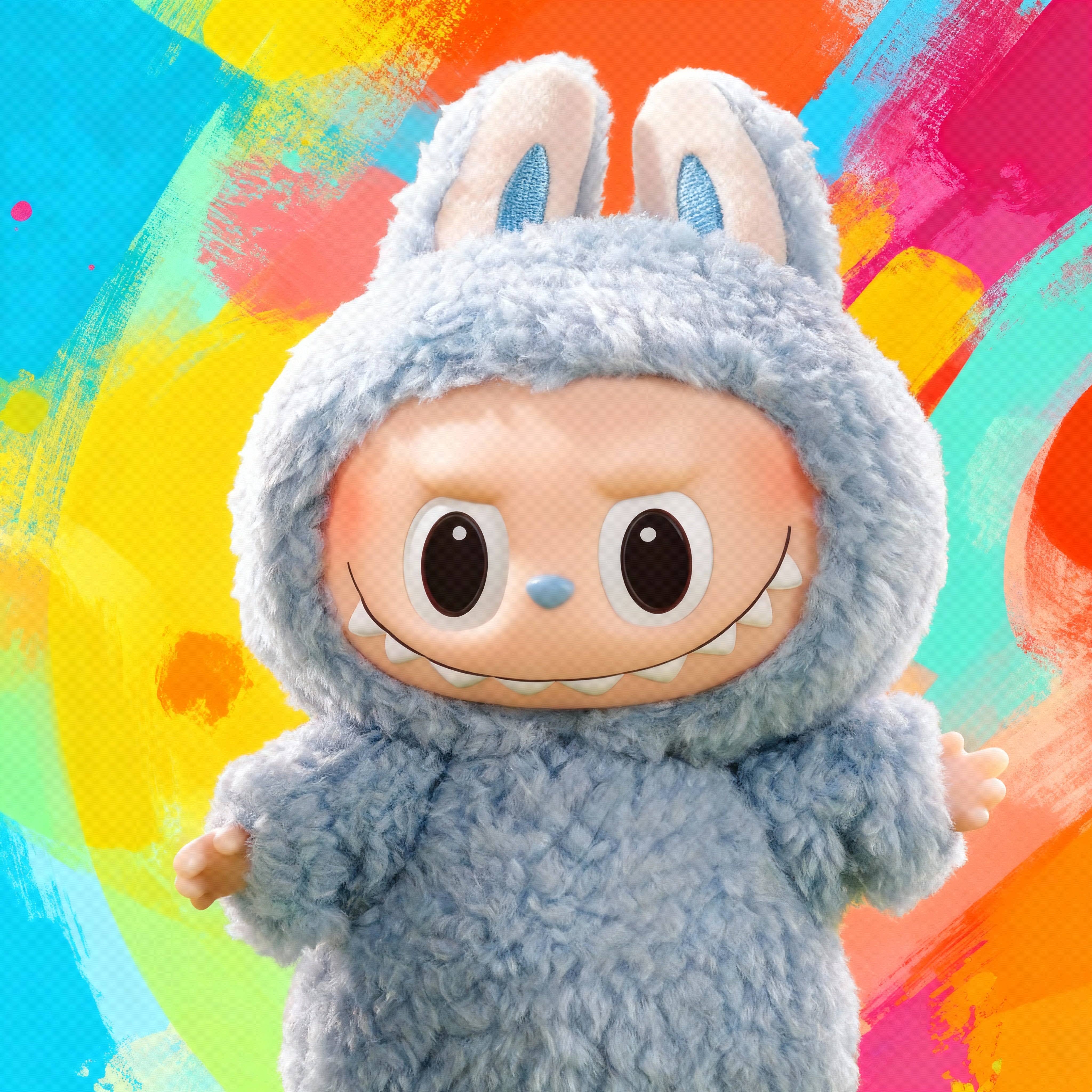 Labubu the monsters exciting macaron "sea salt coconut"